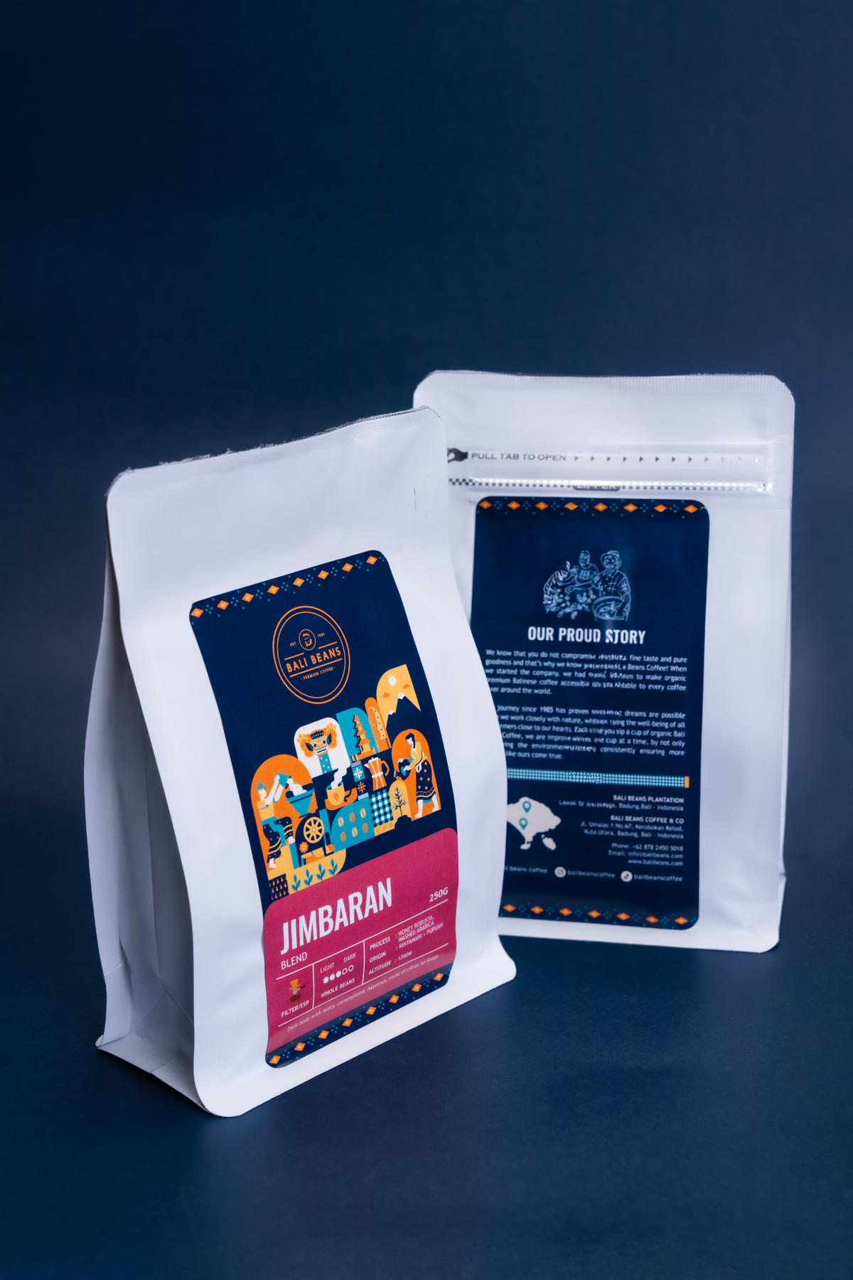 Jimbaran Blend 250g - Kopi Panggang Signature Blend Bali Beans