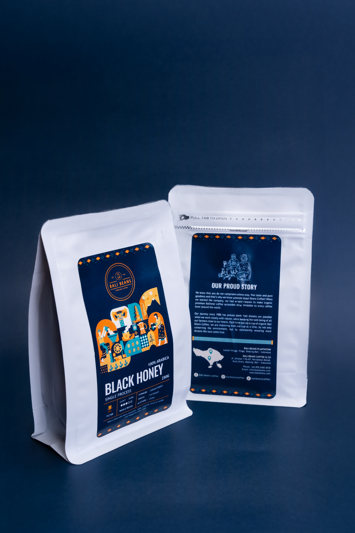 Sudana Family Microlot – Kopi Panggang Bali Organik 250Gr Proses Black Honey