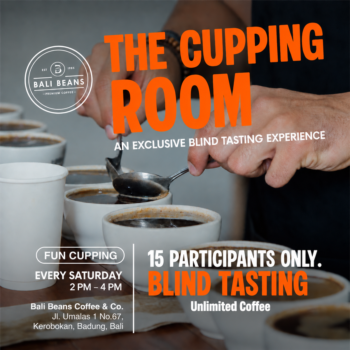 The Cupping Room - Exclusive Coffee Tasting Experience