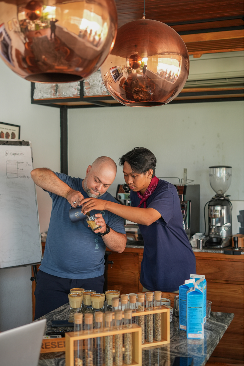 Kursus Barista di Bali Beans Coffee